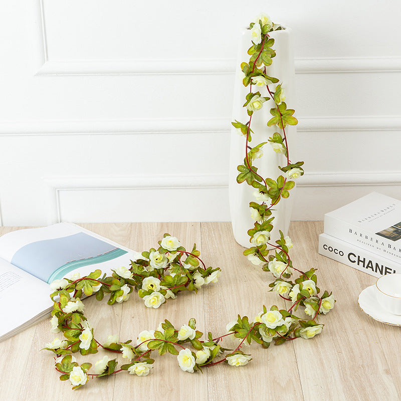 Elegance Blooms: Simulation Rose Vine for Home Décor