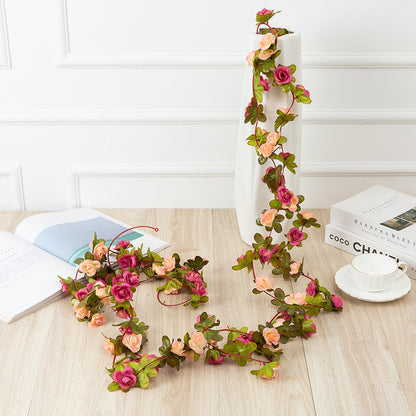 Elegance Blooms: Simulation Rose Vine for Home Décor