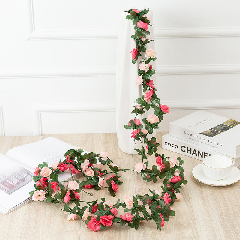 Elegance Blooms: Simulation Rose Vine for Home Décor