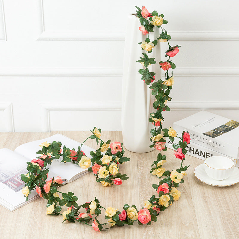 Elegance Blooms: Simulation Rose Vine for Home Décor