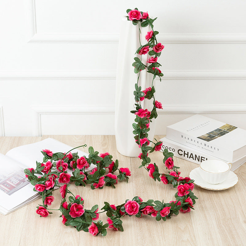 Elegance Blooms: Simulation Rose Vine for Home Décor