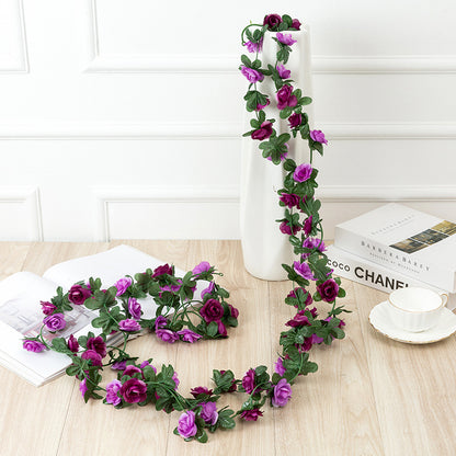 Elegance Blooms: Simulation Rose Vine for Home Décor