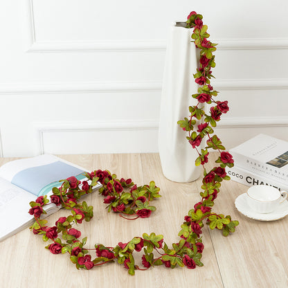 Elegance Blooms: Simulation Rose Vine for Home Décor